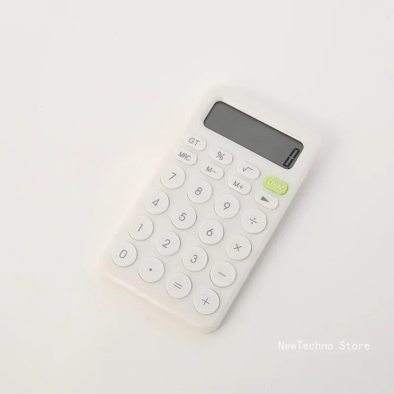 Fashion Candy Color Calculator Learning Office Calculator Accounting Mini Portable 8 Display Large-screen Calculator
