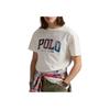 Polo Ralph Lauren SS25 Crew Neck Logo Patch Embroidered Short Sleeve T-Shirt Men Tops White 710964480-001