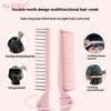 1PC Dual Function Foldable Travel Comb Anti-Static Curly Hair Tool Soft Teeth Detangling Portable For Girl Hair Styling Supplies
