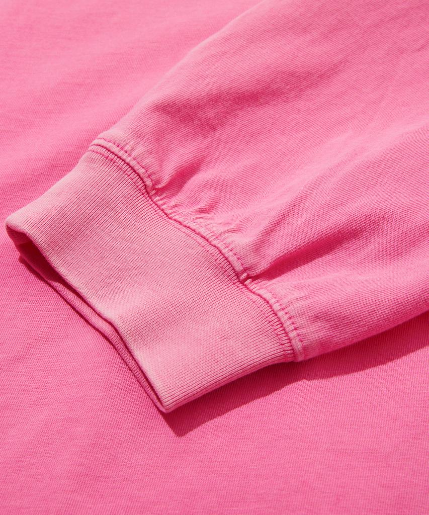 PENFIELD Washed Basic Pocket Long Sleeve T-Shirt Pink_Fs1Kt41U