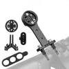 Carbon Fibers Extension Bracket Bike Computer Holder Road Bike Adjustable Camera/Light/Speedometers Mount Holder