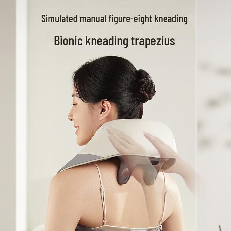 AUX Heated Neck & Shoulder Massager Shawl CN plug (adapter included)