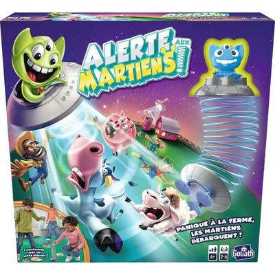 Board Games - GOLIATH - Alert the Martians - Remove the Animals and Score Points! From 6 Years Old