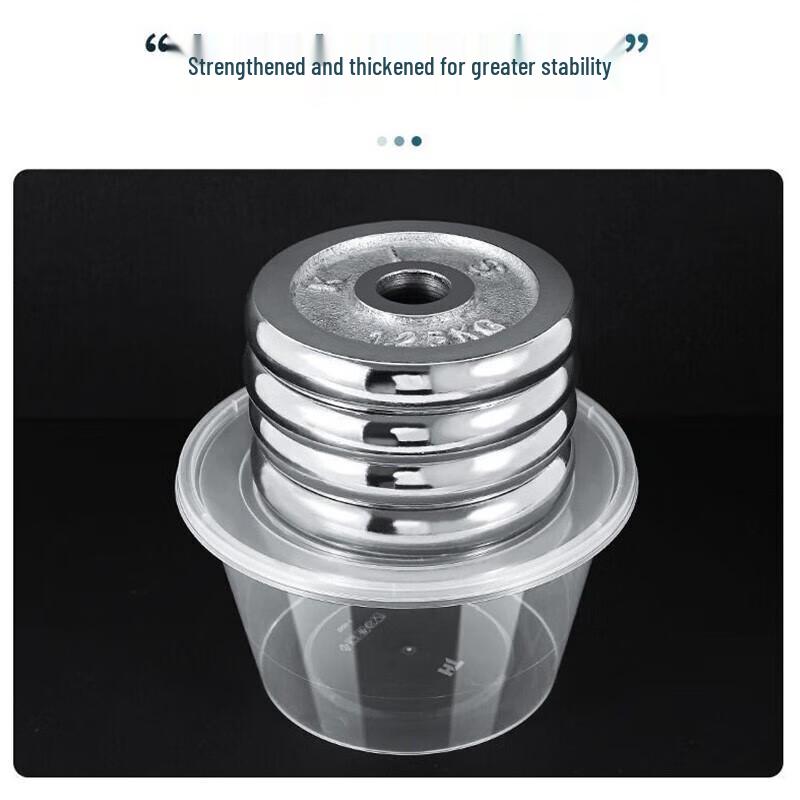 Disposable Round Food Containers