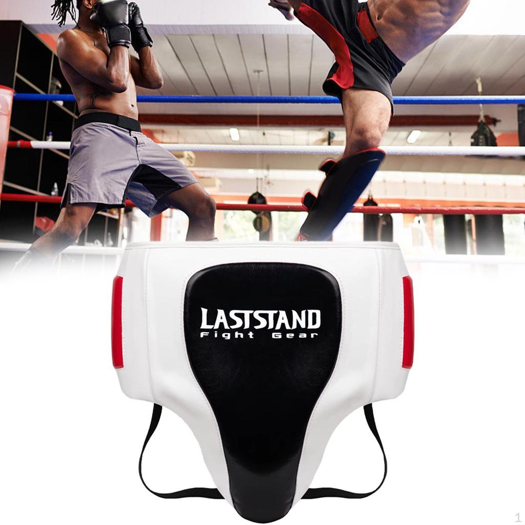 Boxing Groin Protector Abdominal Guard Cup for Karate Fighting