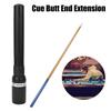 Comfortable Cue Butt End Extension Black Billiard Cue Extension New Billiards Pool Cue Extension