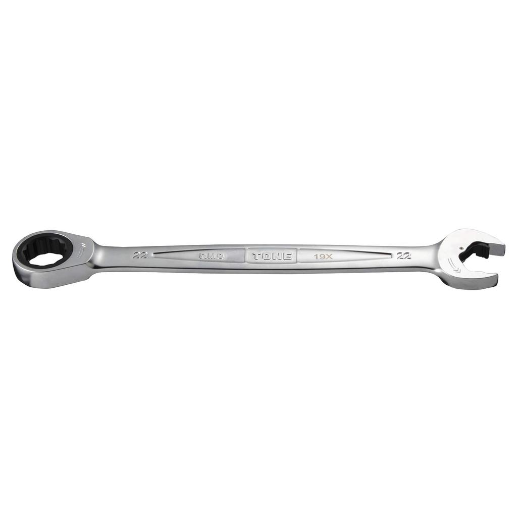 TONE Quick Ratchet Wrench RMQ-22, 22mm Width (Faces)