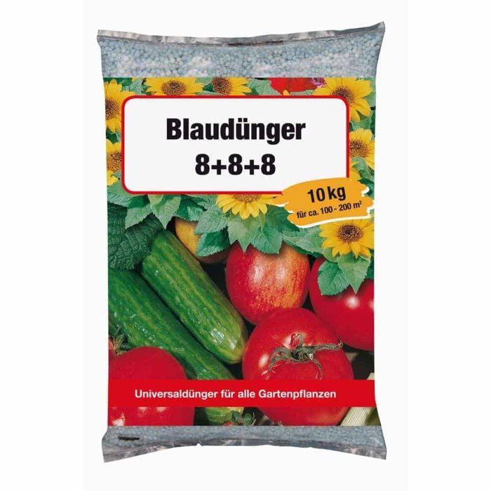 Concime NPK 8+8+8, 10 kg, Concime Universale Granulare per Giardino