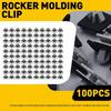 100 Pcs Rocker Door Moulding Clip With Sealer Fasteners Clip For GM 9mm 11562250