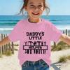 Daddys Little Helper Tshirt Soft ShortSleeve Tee Tool Graphic Cotton Baby Clothing Fathers Day Gift Girl Boy Clothes