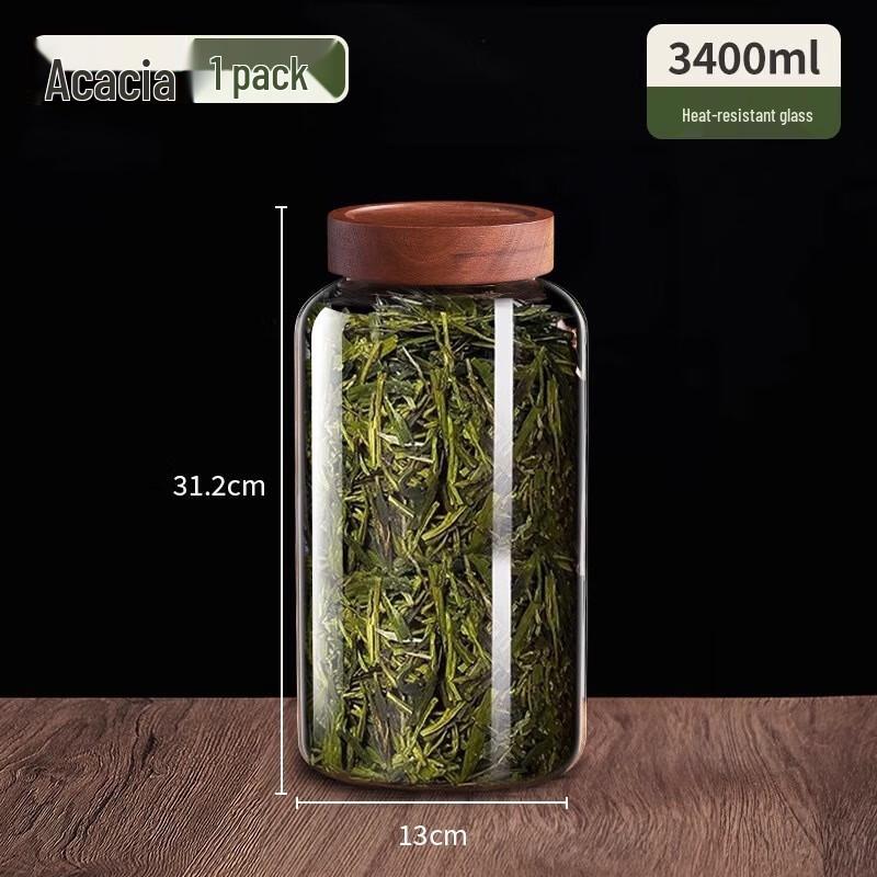 ZISIZ Szklany słoik do przechowywania