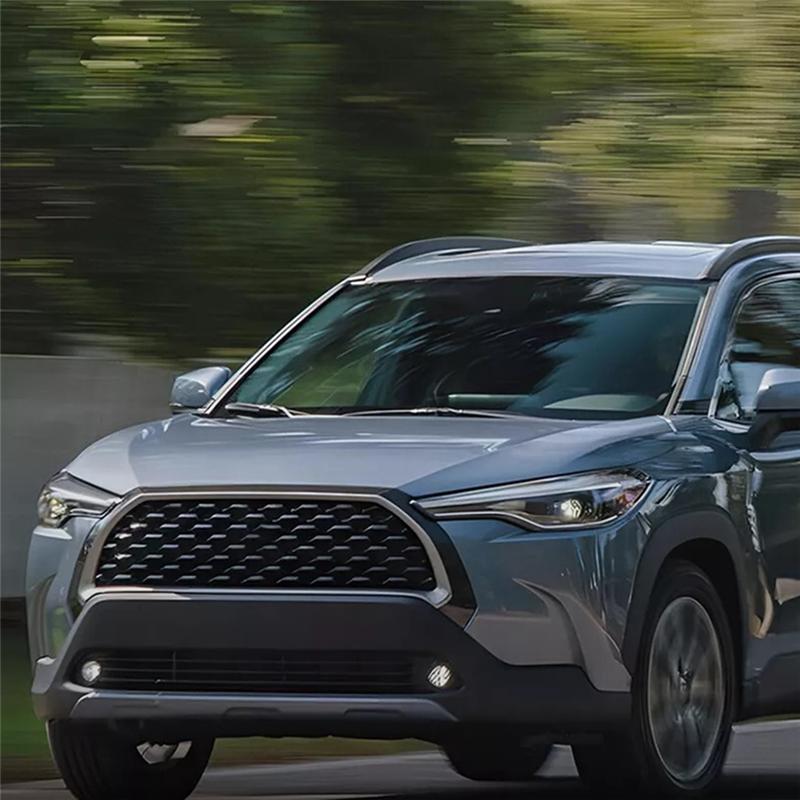 M63K-Car Front Bumper Tow Hook Cover Car Front Bumper Tow Hook Cap 53128-0A060 For Toyota Corolla Cross - Car Accessorie