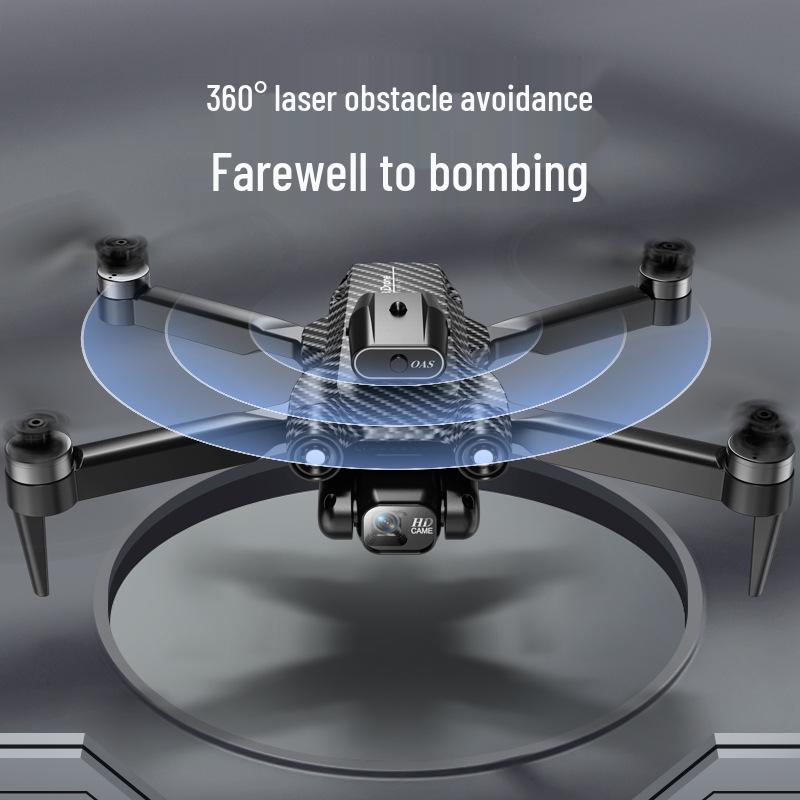 A13 Brushless Motor Drone: HD Aerial Photography, Folding Four-Axis, Optical Flow, Obstacle Avoidance, Remote Control Airplane