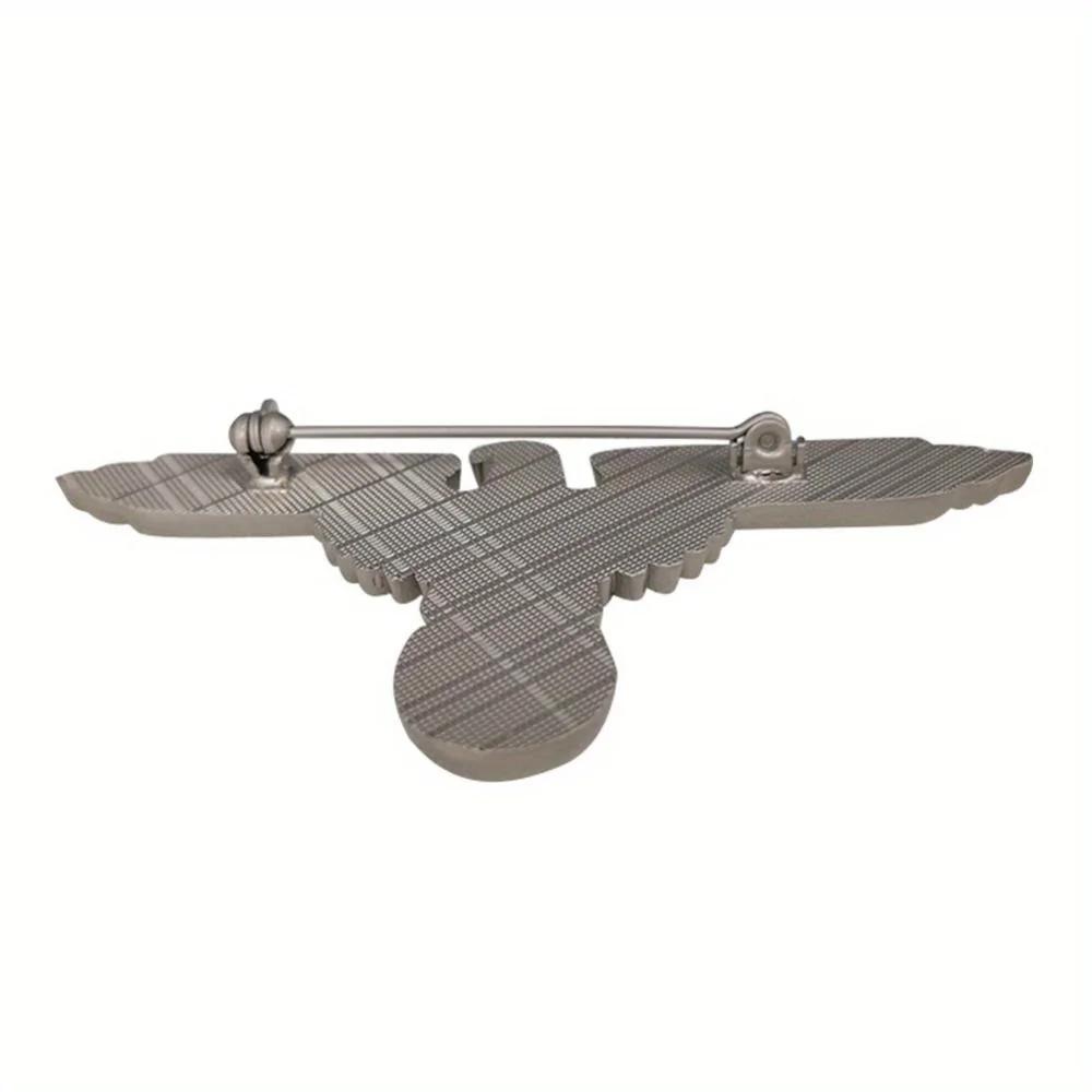 1 Stück Vintage Adler Tier Brosche Metall Vogel Abzeichen Kragen Anstecker Anzug Hemd Revers Anstecker Schmuck für Männer Zubehör Geschenke