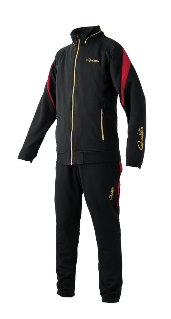 Gamakatsu Light Cool Sweatsuit GM3733 L Black/Red