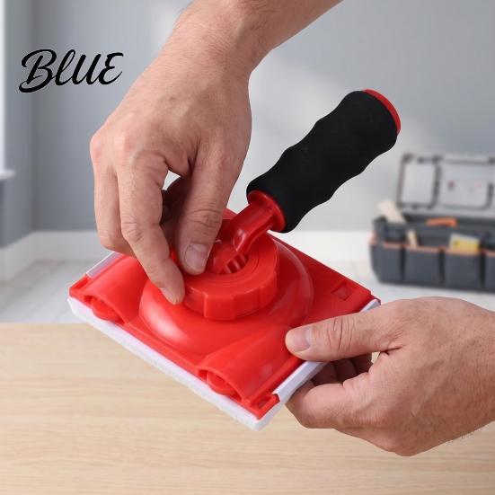 Paint Trimming Tool Edge Trimmer, Walls Ceilings Corner Pad Painter with Adjustable Wall Applicator Handle, Pads Applicator, Painting Replace