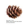 20Pcs Artificial Pine Cone Attractive for Garden Convenient Decorative DIY Simulation Pinecone Novel Vivid Natural