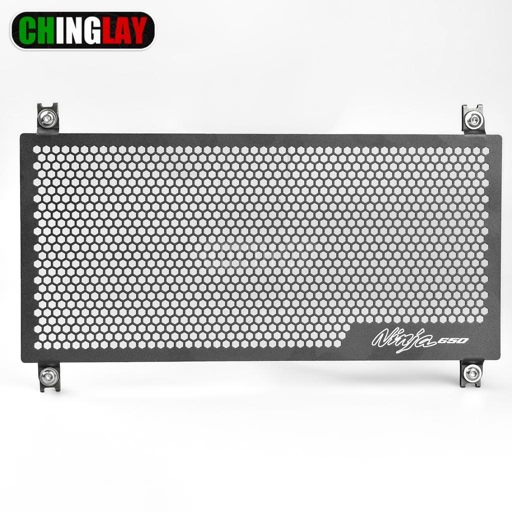 Motorcycle Radiator Grille Guard Fit with Kawasaki Z650/Ninja650/ Z650RS 2016-2026Radiator Protective Cover Accessories