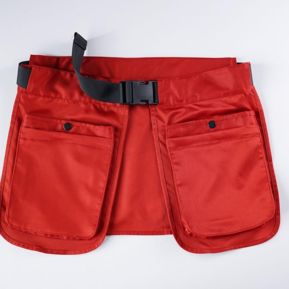 Multi-functional Waist Pack Black Fanny Pack Tool Pouch Apron Belt Bag  Camping