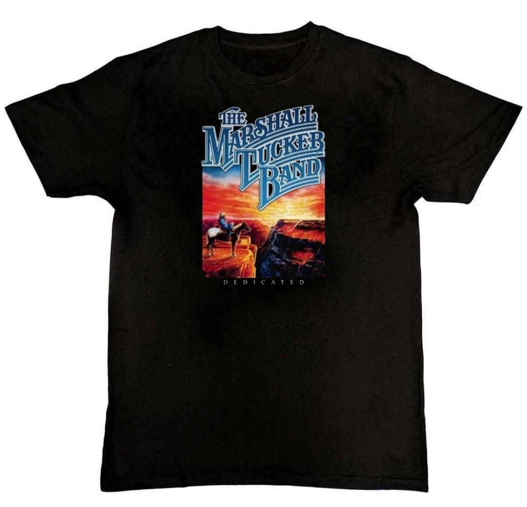 New THE MARSHALL TUCKER Band Dedicate Graphic Mens T-Shirt S