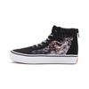 Y/Project X SK8 Canvas Trendy Sports Casual High-Top Kids Skate Shoes Black Print Kids Sneaker VN0A5KRP9EF