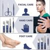 Manicure Set, 7 In 1 Professional Manicure Set Women Men Nail Care Tools, Professional Stainless Steel Nail Clipper Kit With Travel Leather Groomi PXC
