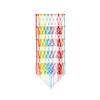 Hanging Storage Net for Plush Toy Decorative Wood and Cotton Hanging Organiser Storage Holder Rack for Kids' Toy