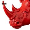 Wall Hanging Accessory Rhino Head Hook for Keys And Hats, Decorative Animal Coat Modern Home Decor Rack Entryway, Creative Key Holder, Versatile