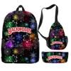 Christmas Backpack Backwoods Cigar Star Backpack Peripheral Set Backpack Satchel Pencil Case Set