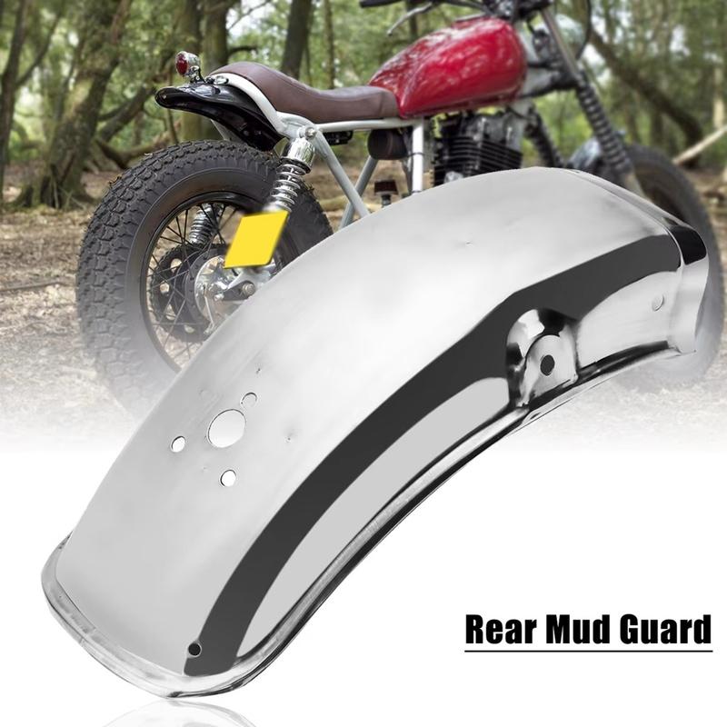 Stainless Steel Motorcycle Rear Fender Flares Mud Flaps Mudguard Splash Guard For GN125 GN250