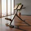 Roman Chair Bench Foam Padding Foldable Hyperextension Heavy-Duty