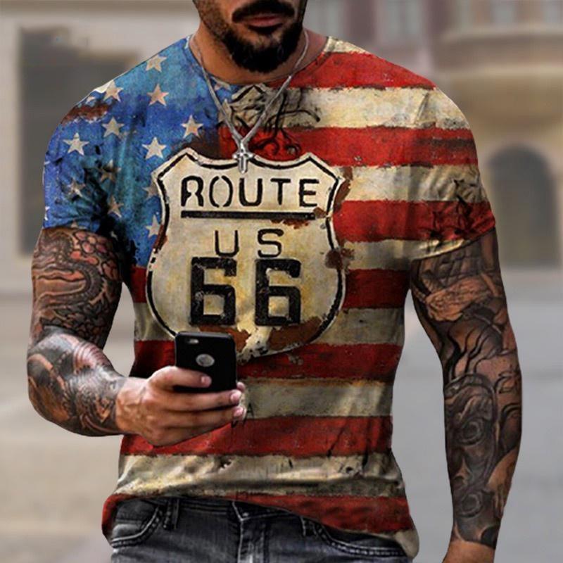 

Summer Fashion Men s 66 Way 3D Printed Personalized Art Leisure Comfortable Daily T-shirt XXXL