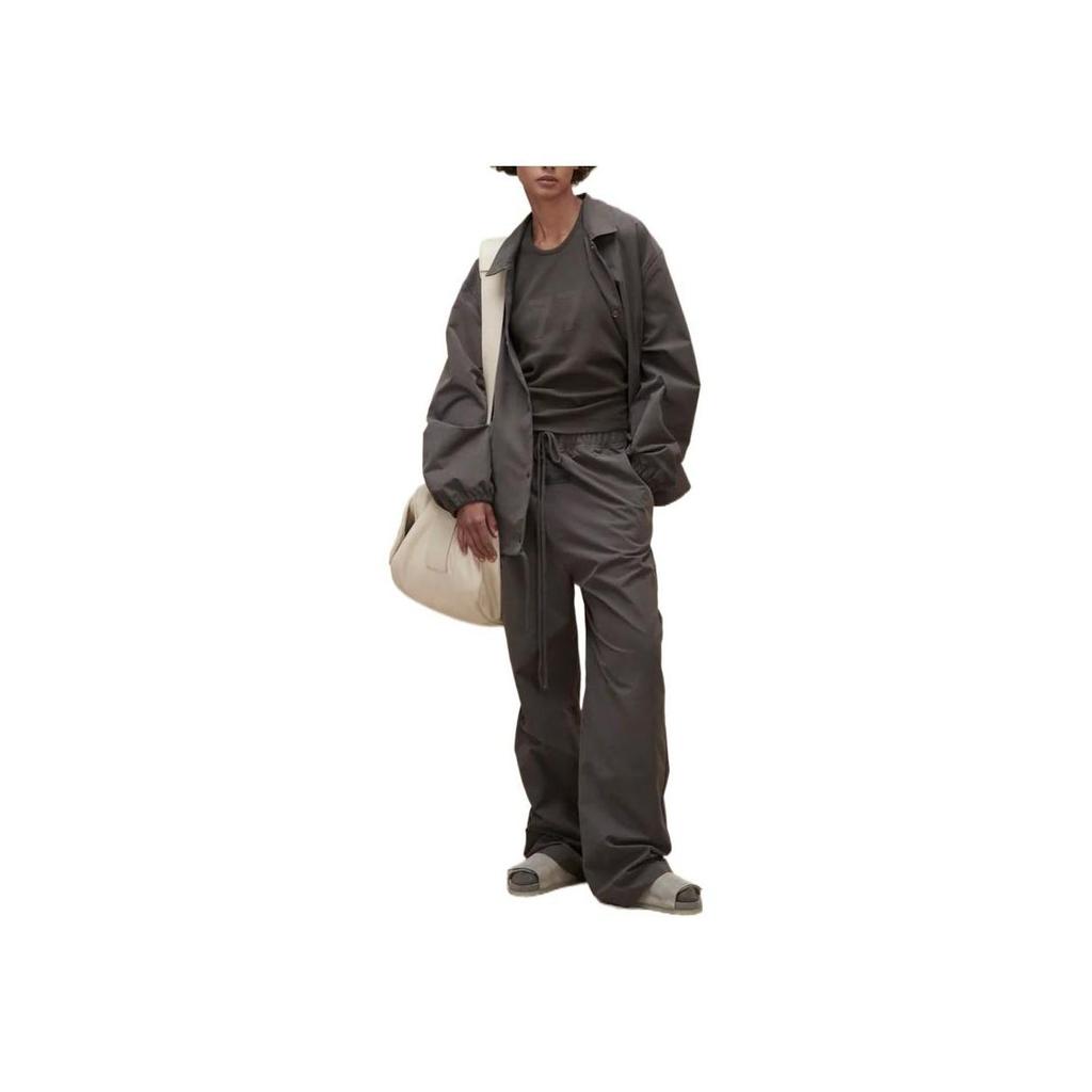 Fear of God Essentials FW22 CD2 Coaches Jacket 'Off Black' Unisex FOG-FW22-709