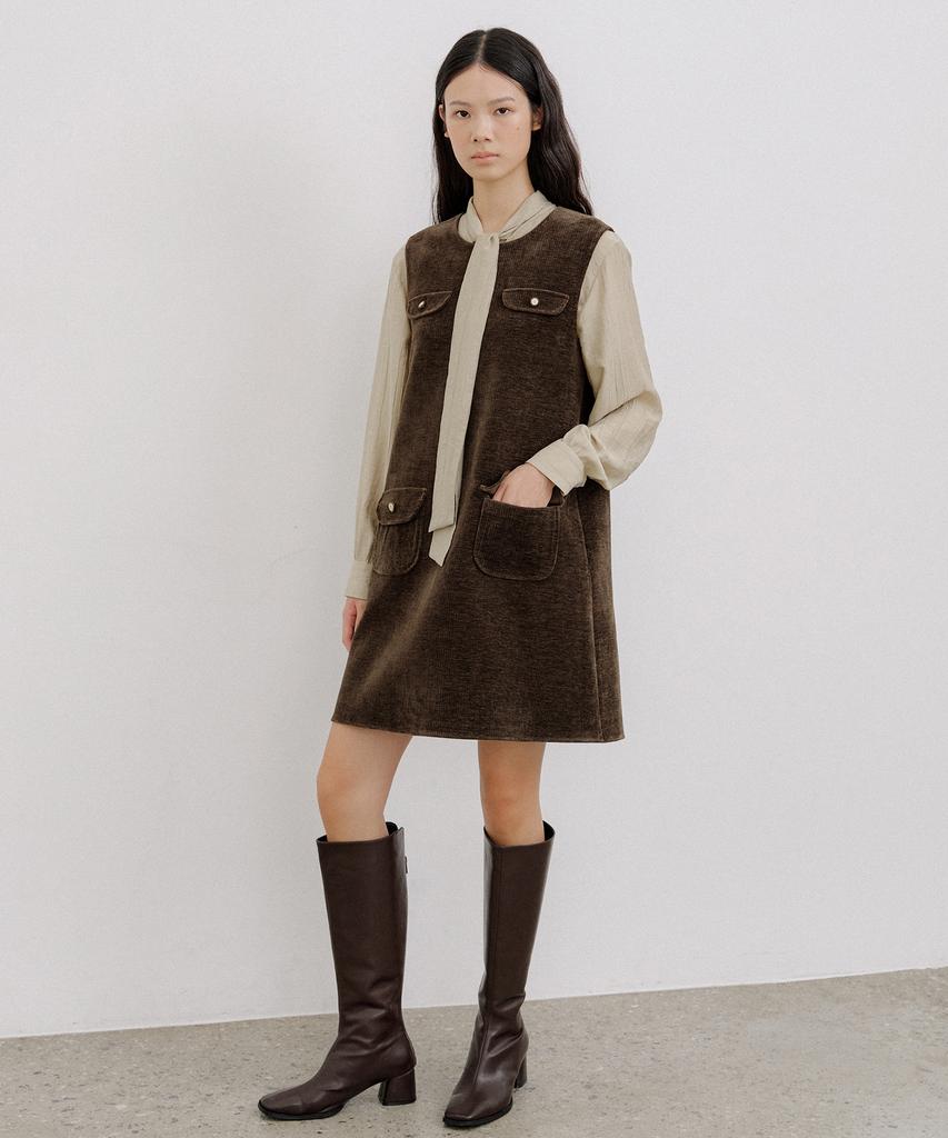 Otte Corduroy Mini Pocket Ops_Brown
