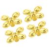 4pcs Clovers Brasses Cabinet Handle Retros Zincs Alloys Drawer Pull Durability Hardwares for Furniture Wardrobe