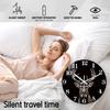 First-Class Wooden Superior-Grade Wall High-Standard Clock First-Class With Deer Premium-Quality Motif 10-24Inch Premium-Quality Silent
