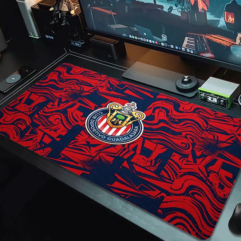Chivas Guadalajara Color Mouse Pad Large Gaming Table Cushion Non-slip Laptop Tablet Big Mousepad XXL Mat Mini PC Playmat With Lock edge
