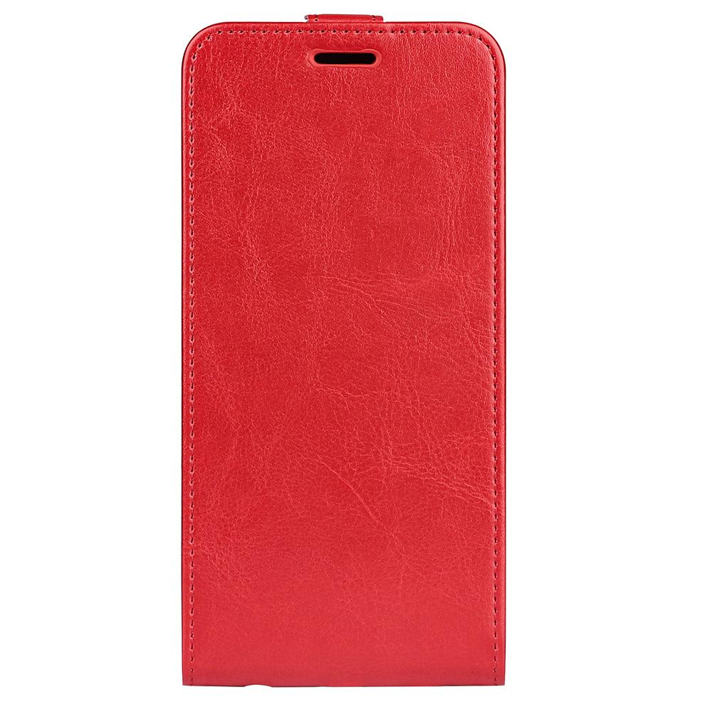 Cell Phone Cover For Xiaomi 13 5G,Vertical Flip Leather Crazy Horse Texture Protective Phone Case Card Holder