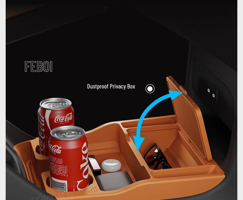 Xiaomi YU7 Center Console Armrest Storage Box Organizer