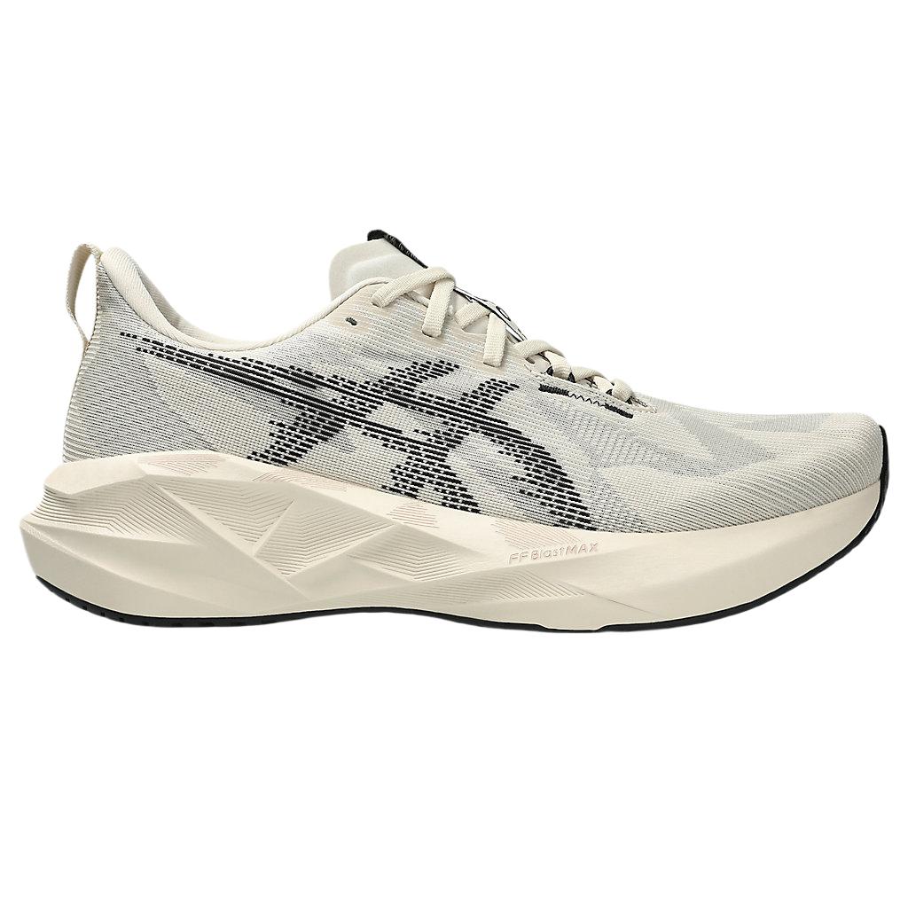Asics Novablast 5 Fashionable Minimalist Shock Absorbing Low Top Running Shoes Men Sneakers Beige Black 1011B974-250