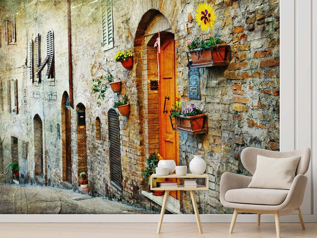Wallpaper Street in Italy