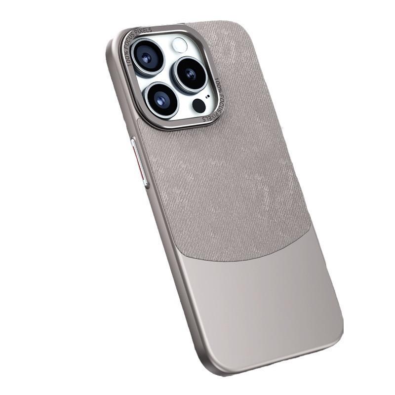 Color matching applies to iPhone11promax flannel magnetic mobile phone case Apple 11 metal lens ring anti-drop cover