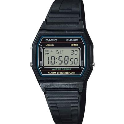 Watch Casio Collection Black Men's F-84W-1QJH from Japan