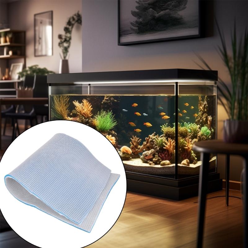 Large Aquarium Filter Quiet Cartridge FishTank Polyester Filtration Thin Pad Aquarium Accessories Filter Inserts