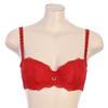Red Lace Non Woven Bra Red Br4462