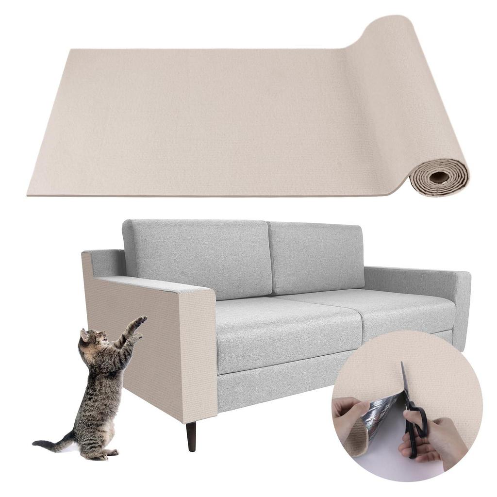 Anti Cat Scratch Sofa Pokrywa ochronna Maty do drapania kota Samoprzylepne naklejki ścienne na sofę dla kotów Szlifowanie pazurów Kotek Zabawki