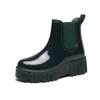 Fashion Platform Rain Boots Women Garden Galoshes Waterproof Rubber Chelsea Boots Female Non-slip Rainshoes Fishing Waders Water Shoes