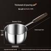 Stainless Steel Multi-functional Oil Splatter Pot for Home Use