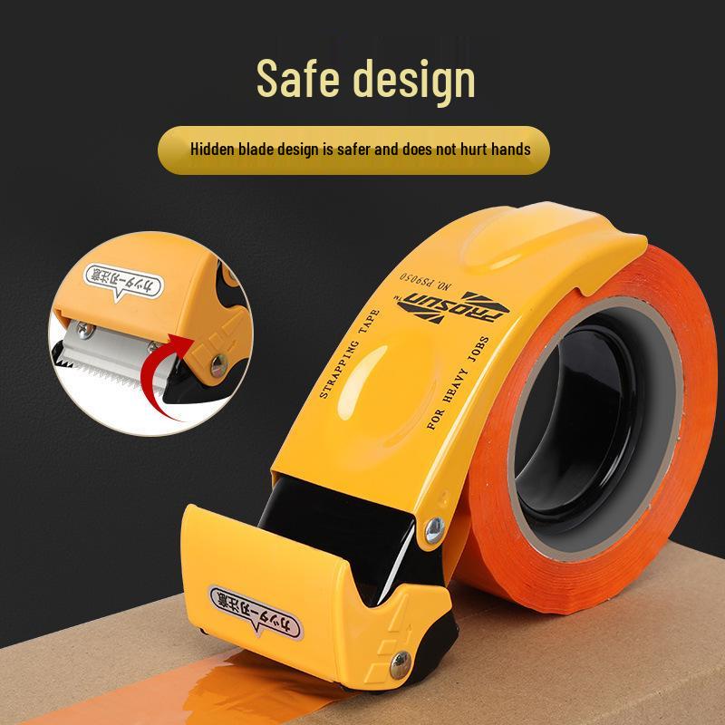 Heavy-Duty Transparent Tape Cutter and Sealing Machine for Express Packaging
