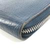 Louis Vuitton  M58823 Zippy Wallet Vertical Zip Around Long Wallet Leather Navy